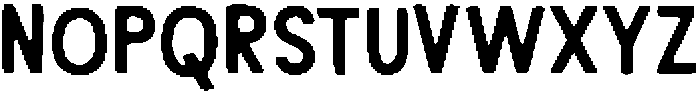 Pacihi ttf (400) Font LOWERCASE