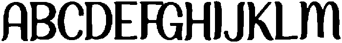 Padefo ttf (400) Font UPPERCASE