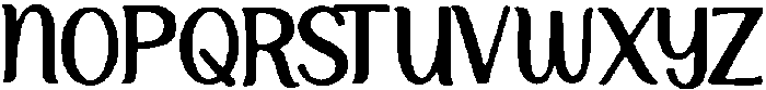 Padefo ttf (400) Font UPPERCASE