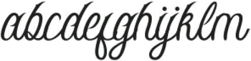 PadegantHopell-Regular otf (400) Font LOWERCASE