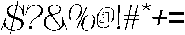Padeline Regular otf (400) Font OTHER CHARS