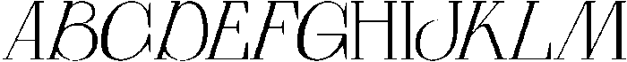 Padeline Regular otf (400) Font UPPERCASE