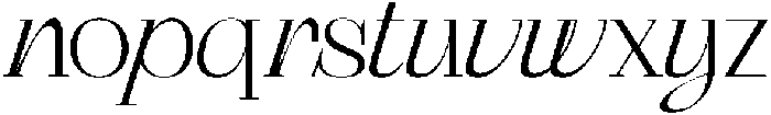 Padeline Regular otf (400) Font LOWERCASE