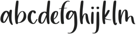 Pageberry otf (400) Font LOWERCASE