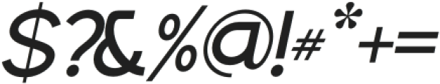 Paggoda Italic otf (400) Font OTHER CHARS