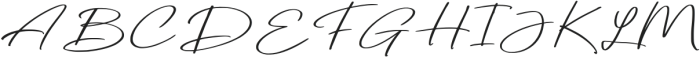 Pagoda Signature Regular otf (400) Font UPPERCASE