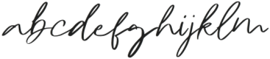 Pagoda Signature Regular otf (400) Font LOWERCASE