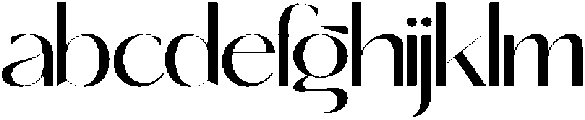 Pagoda-Thin otf (100) Font LOWERCASE