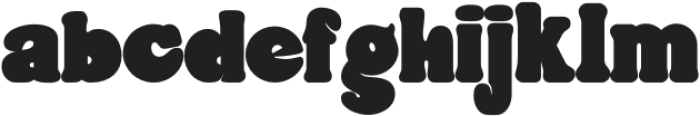 Pagolla-Regular otf (400) Font LOWERCASE