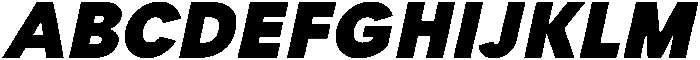 Painite Black Italic otf (900) Font UPPERCASE