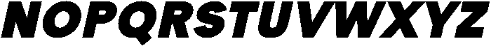 Painite Black Italic otf (900) Font UPPERCASE