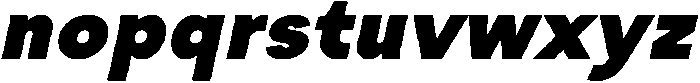 Painite Black Italic otf (900) Font LOWERCASE
