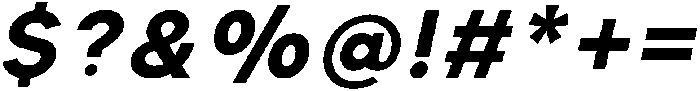 Painite Bold Italic otf (700) Font OTHER CHARS
