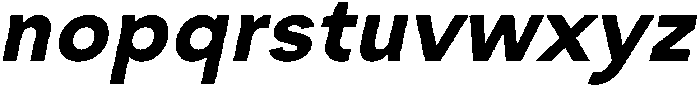 Painite Bold Italic otf (700) Font LOWERCASE