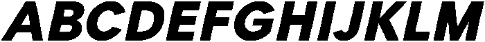 Painite ExtraBold Italic otf (700) Font UPPERCASE