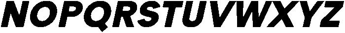 Painite ExtraBold Italic otf (700) Font UPPERCASE