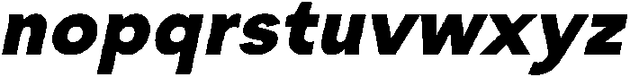 Painite ExtraBold Italic otf (700) Font LOWERCASE