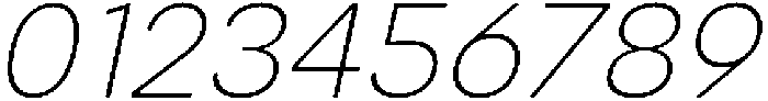 Painite ExtraLight Italic otf (200) Font OTHER CHARS