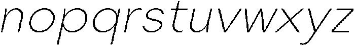 Painite ExtraLight Italic otf (200) Font LOWERCASE
