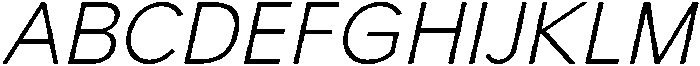 Painite Light Italic otf (300) Font UPPERCASE