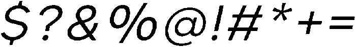 Painite Regular Italic otf (400) Font OTHER CHARS
