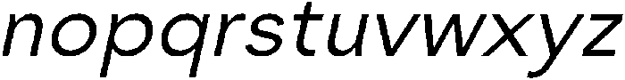 Painite Regular Italic otf (400) Font LOWERCASE