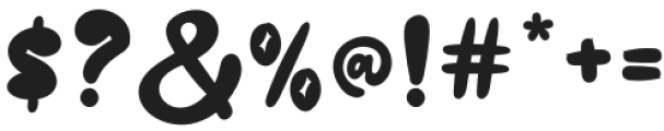 Paint otf (400) Font OTHER CHARS
