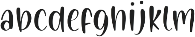 Painted Gallery otf (400) Font LOWERCASE