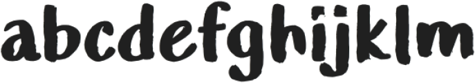 Painting otf (400) Font LOWERCASE