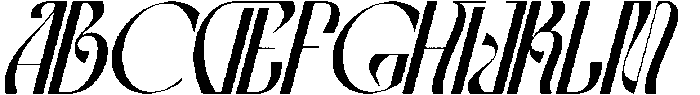 Paintings Galleries Italic otf (400) FONT