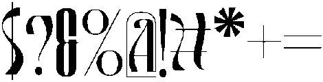 Paintings Galleries Regular otf (400) Font OTHER CHARS