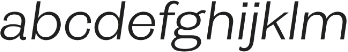 Pais Regular It otf (400) Font LOWERCASE