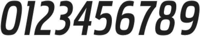Pakenham Condensed SemiBold Italic otf (600) Font OTHER CHARS