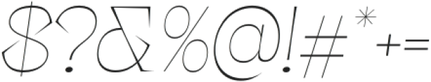 Palaise Italic otf (400) Font OTHER CHARS