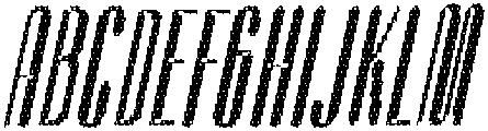 Palaside Disco Italic otf (400) Font UPPERCASE