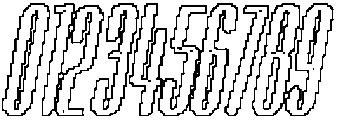 Palaside Pixel Outline otf (400) Font OTHER CHARS