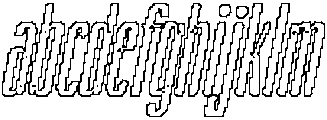 Palaside Pixel Outline otf (400) FONT