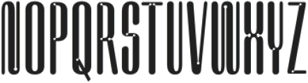 Palaside Regular otf (400) Font UPPERCASE