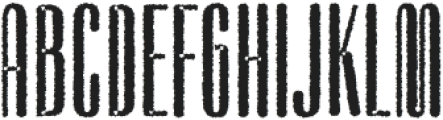 PalasideRough-Regular otf (400) Font UPPERCASE