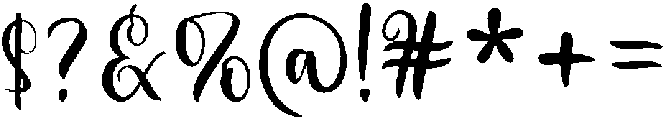 Palerissa otf (400) Font OTHER CHARS