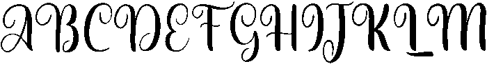Palerissa otf (400) Font UPPERCASE