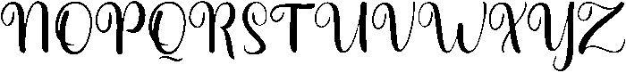 Palerissa otf (400) Font UPPERCASE