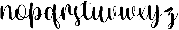 Palerissa otf (400) Font LOWERCASE