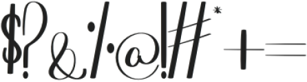 Paletta otf (400) Font OTHER CHARS