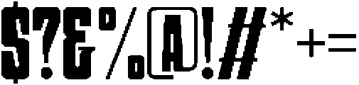 Palgea Regular otf (400) Font OTHER CHARS