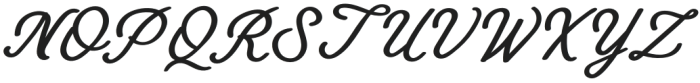 Paline Regular otf (400) Font UPPERCASE