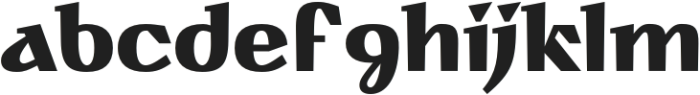 Palitura Extra Bold otf (700) Font LOWERCASE