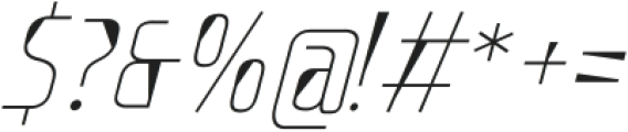Pall Italic otf (400) Font OTHER CHARS