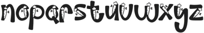 Palm Sunday Carrot otf (400) Font LOWERCASE