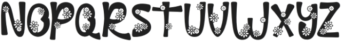 Palm Sunday Flower otf (400) Font UPPERCASE